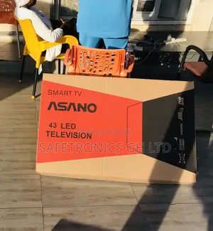 Lastest Asano (Black) Smart 43 Inches Glossy FHD Television