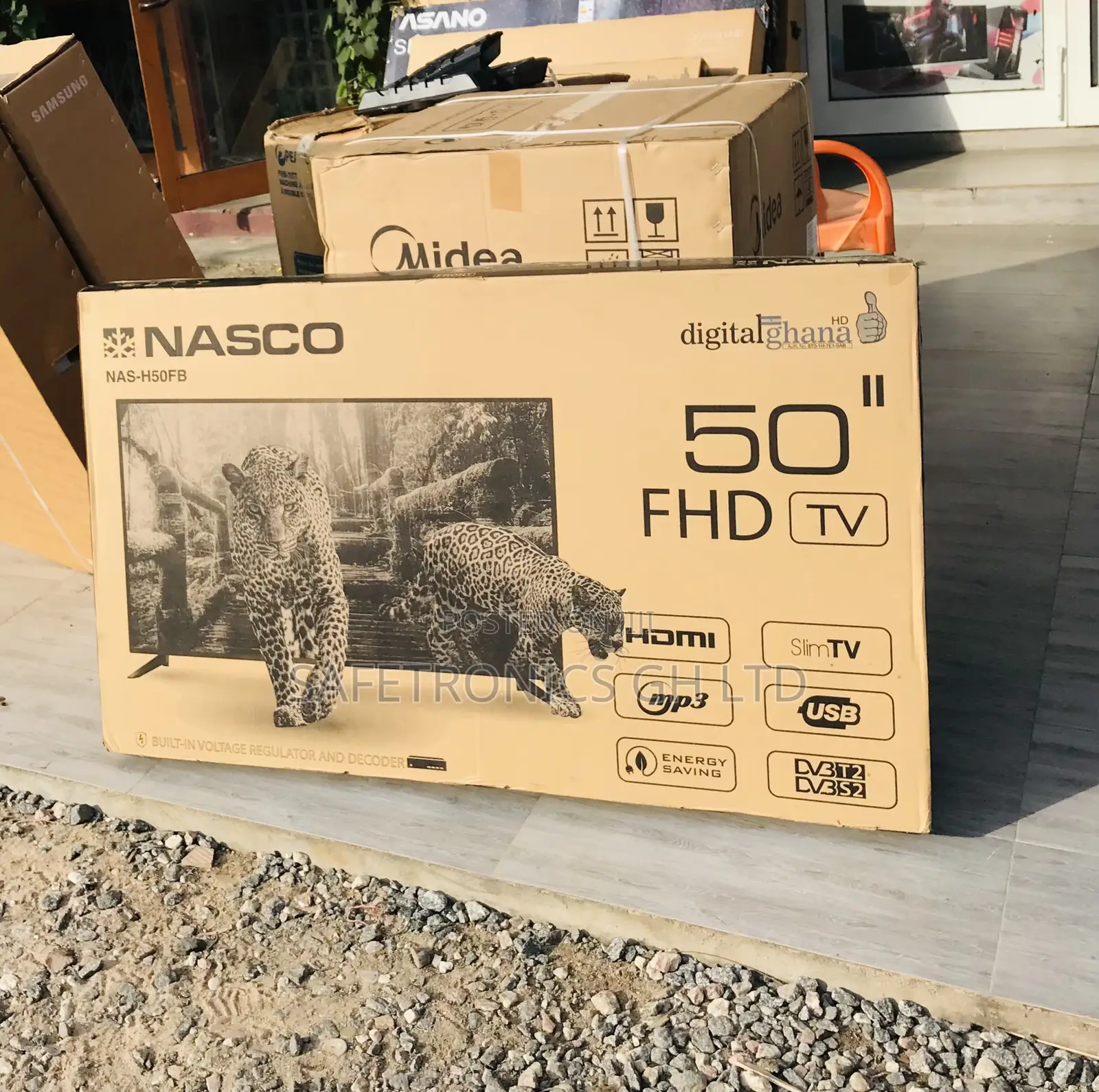 Valuable 50 Inch Nasco Digital Led (Black) Television
