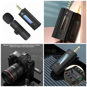 Wireless Lapel Phone and Camera Mic