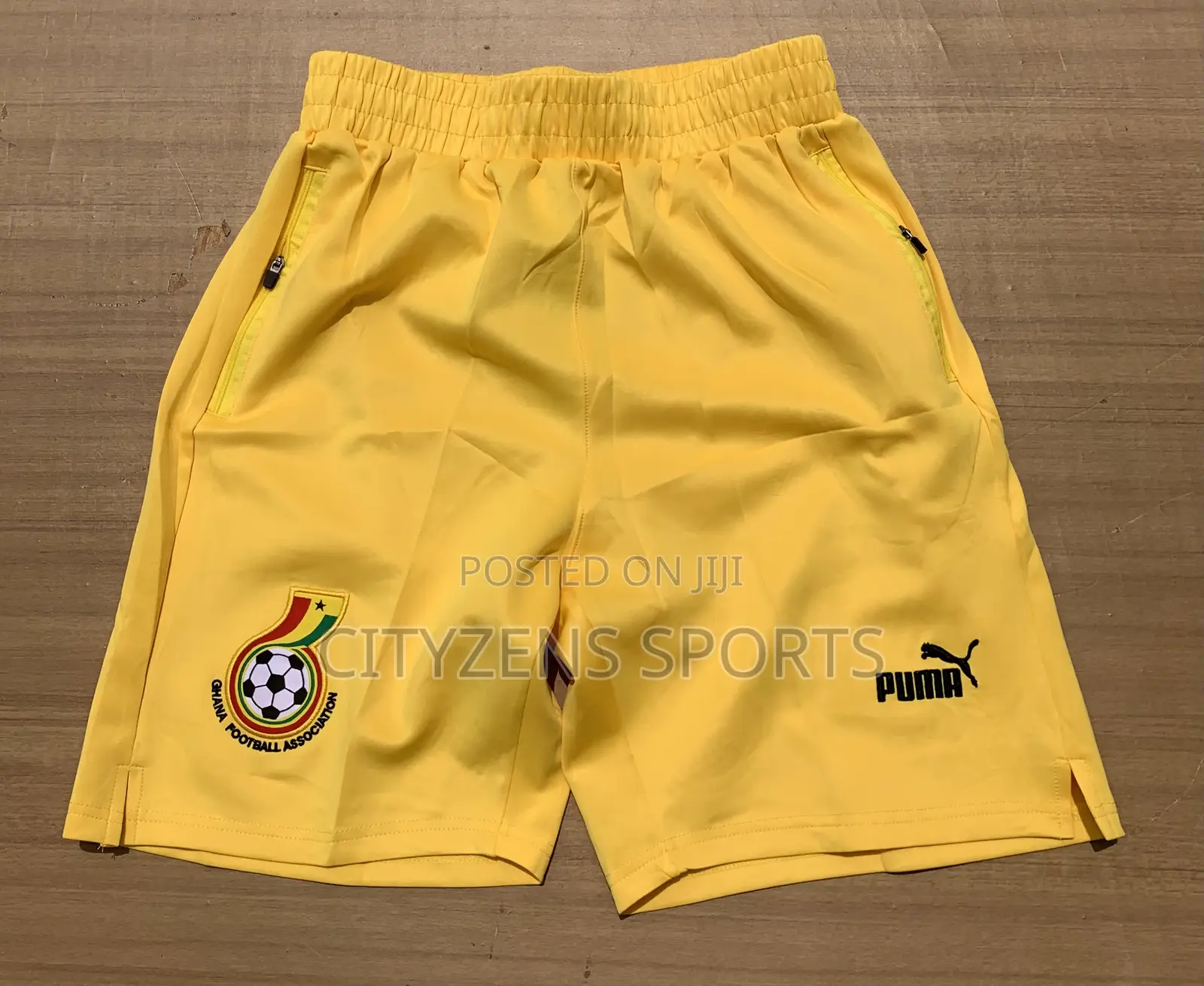 Black Stars Yellow Shorts