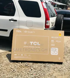 Durable New TCL Smart Led 55 Inch Led (Black) Television