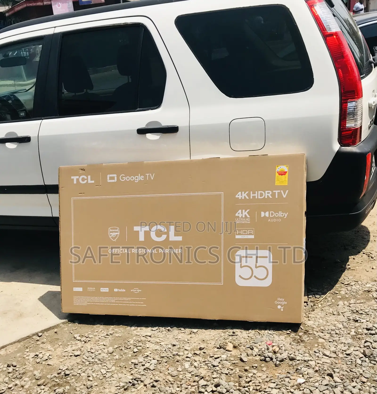 Boxed Quality 55 Inch Smart TCL (Black) Led Television