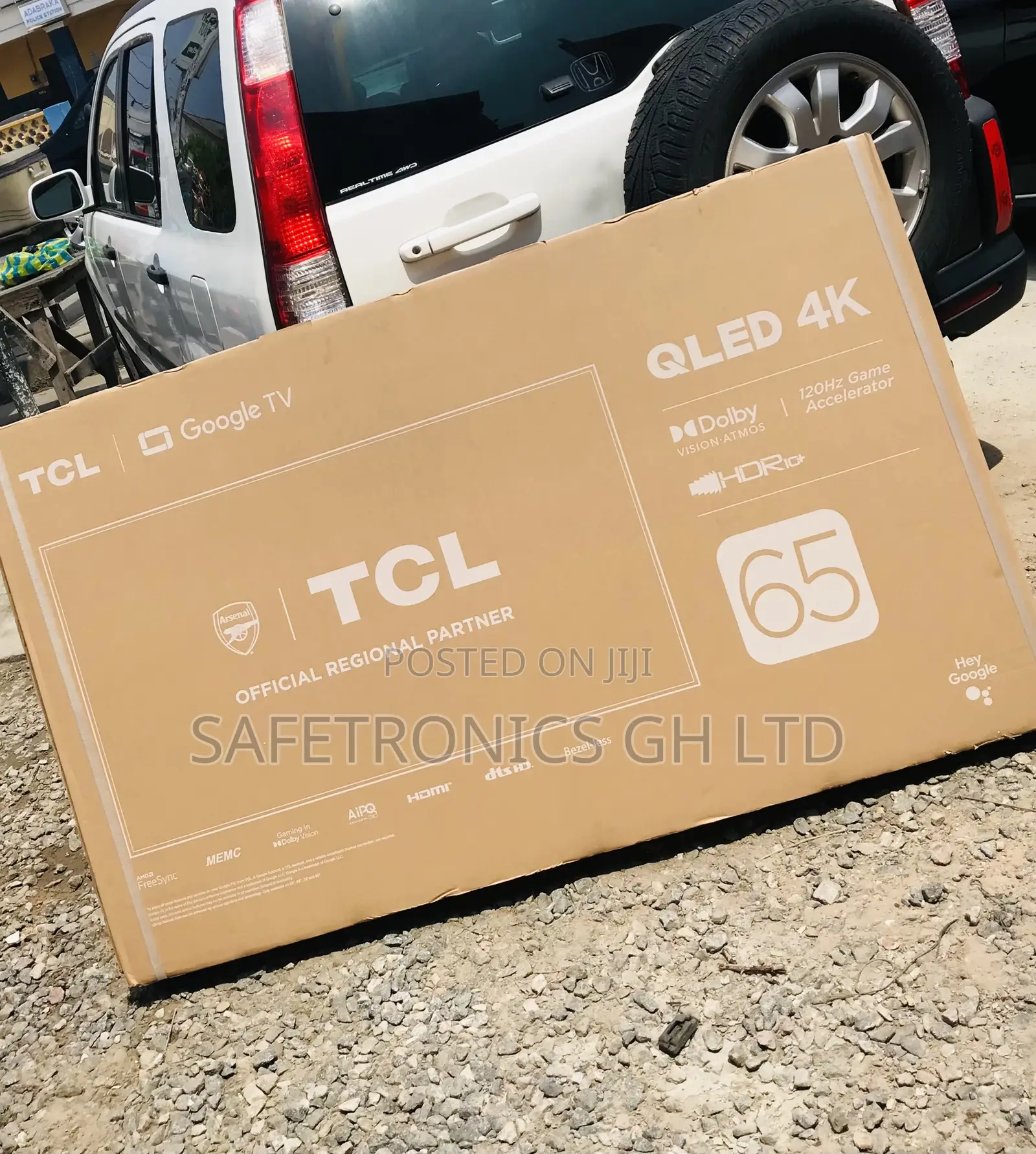 Essential Smart 65 Inch Qled TCL C645 Television (Black)