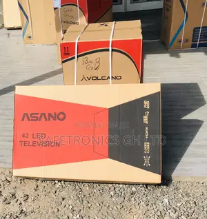 Original 43 Inch Digital (Black) Asano Led Television 