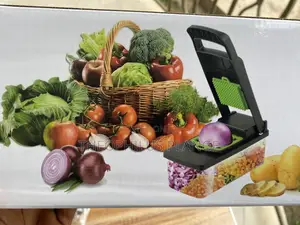Study and Multifunctional 12 in 1 Vegetable Chopper / Slicer
