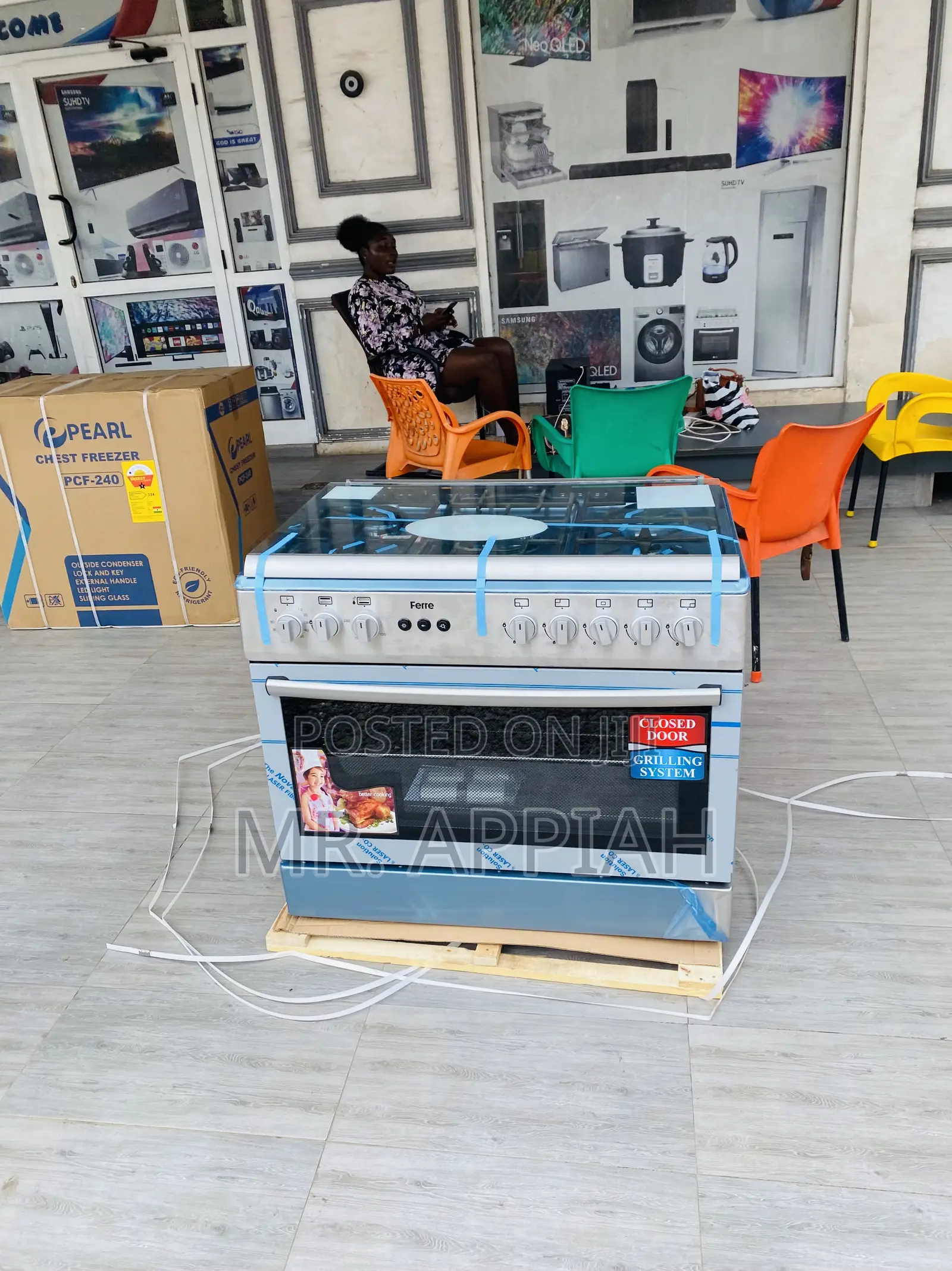 Buy Ferre 60x90 Oven N Grill Auto Rotisserie(5 Cooker)