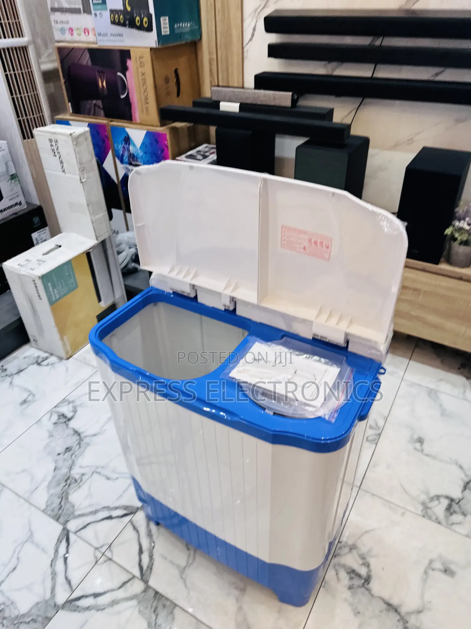 Transparent Lid Sleek Cover Washing Machine 7kg Zara. 