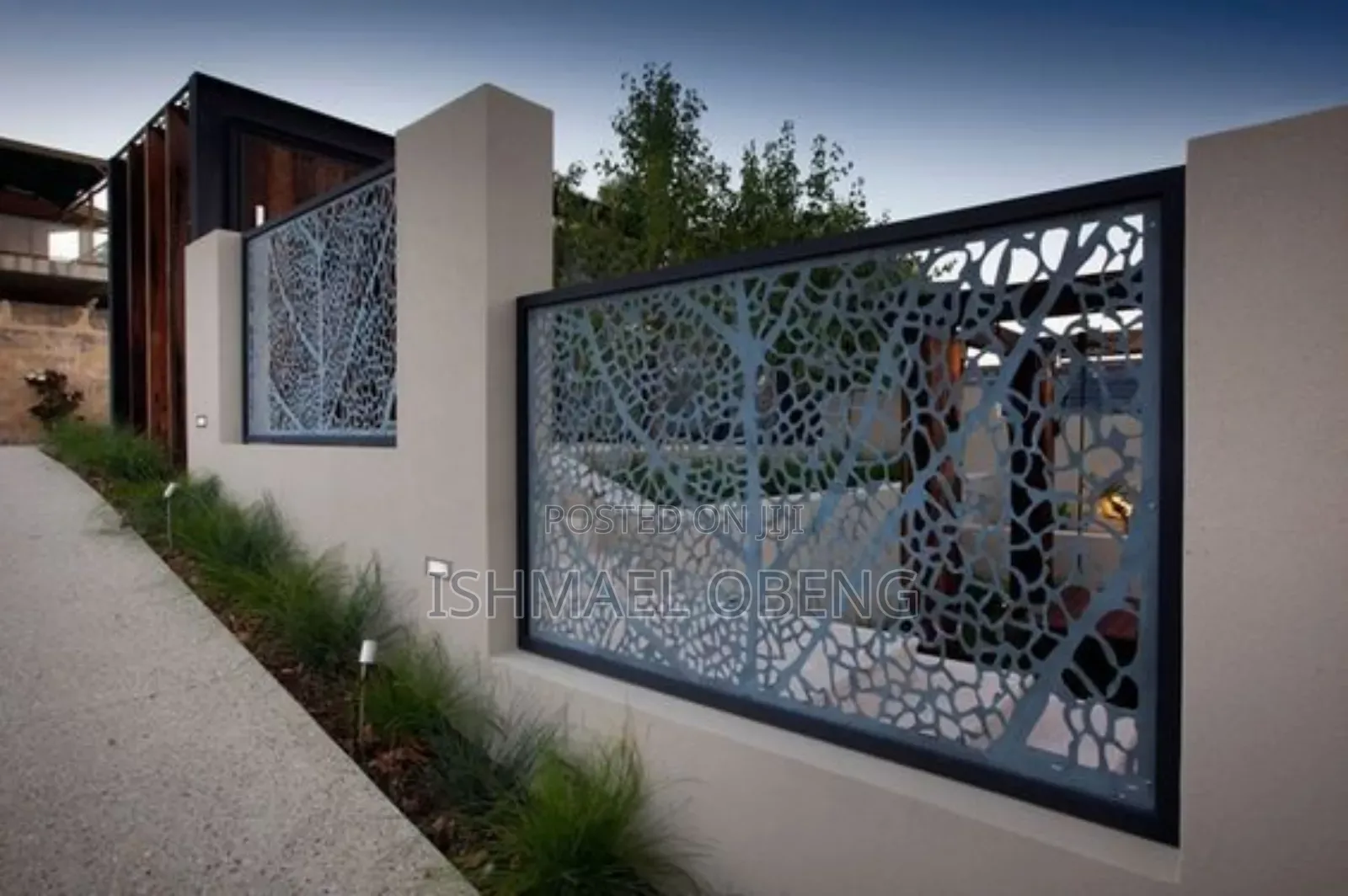Fence Wall Metals Design