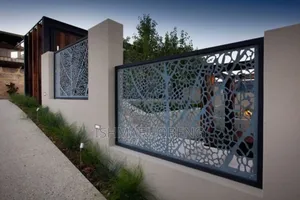 Fence Wall Metals Design