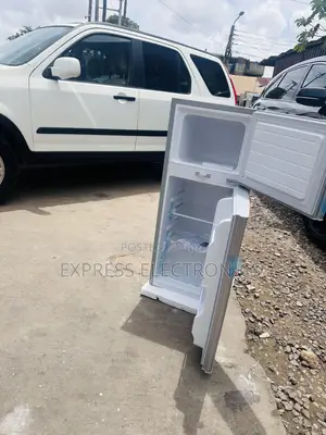 Zara- Double Door Fridge Grey Color. Beast Buy