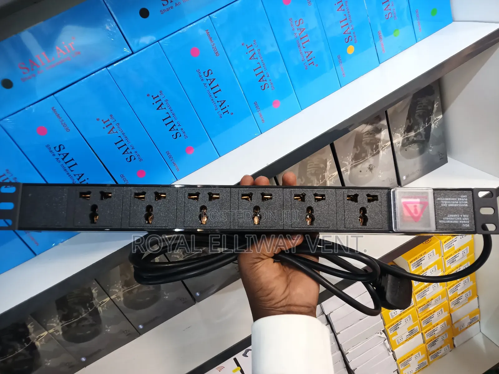 Cabinet Socket for CCTV