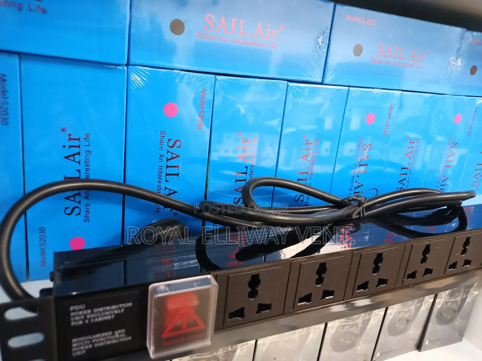 6way PDU Socket for CCTV