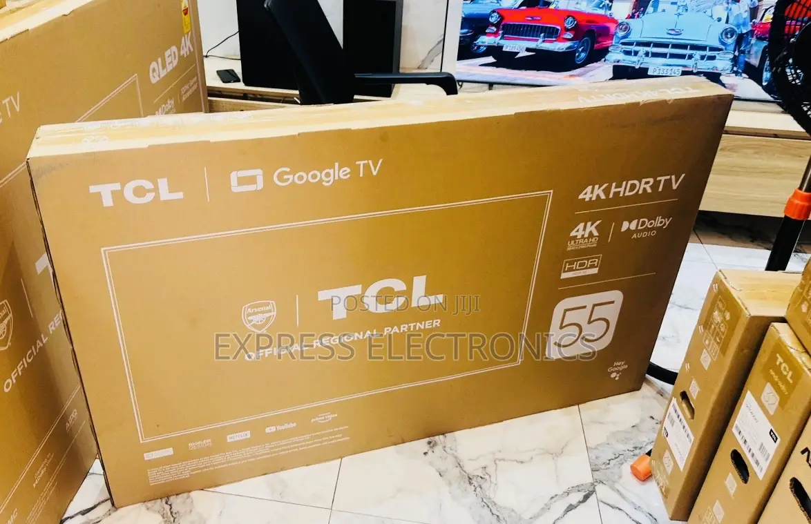 55”P645 UHD Smart Gloss Slim TCL