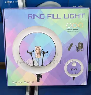 20-Inch Ring Light With Mirror Stand, 20” Ring Fill Light