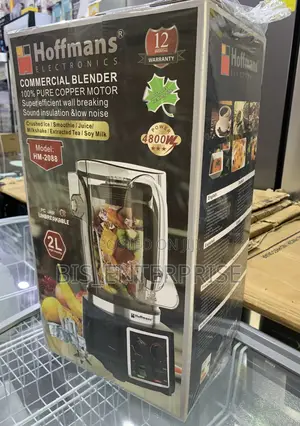 Hoffmans Commercial Blender 2L