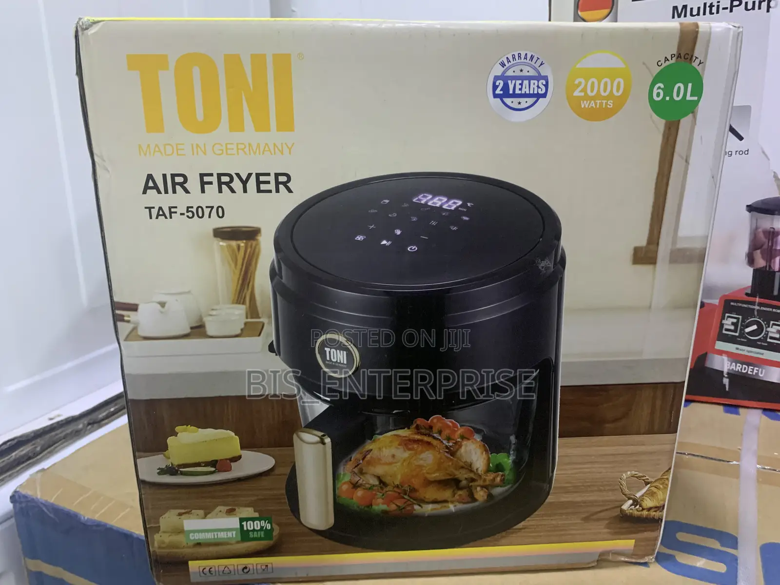 TONI Air Fryer 6.0liters