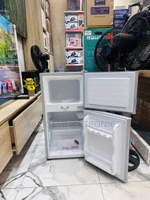 Manual Defrost Double Door Fridge Nasco Mini Size
