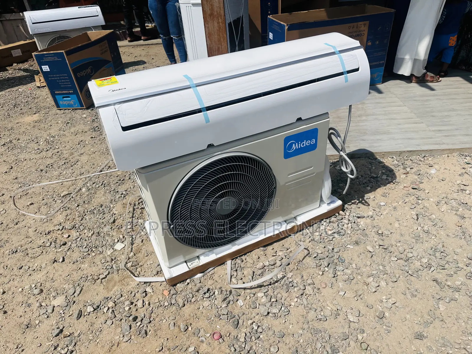 High Voltage Range Air Conditioner Midea 1.5hp Split R410