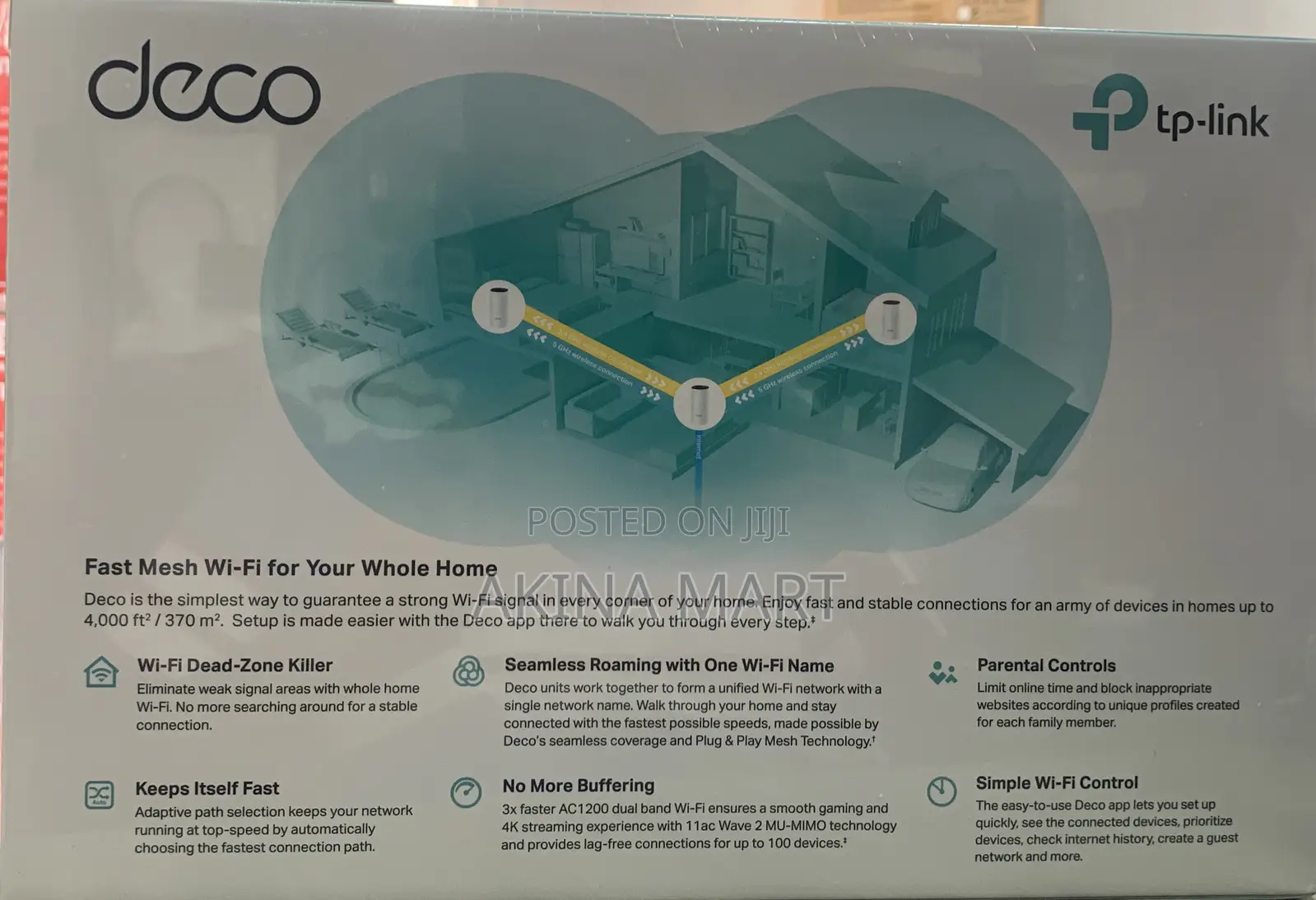 Tp Link Deco M4 Deco M4 Home Mesh Wi-Fi System