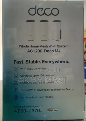Tp Link Deco M4 Deco M4 Home Mesh Wi-Fi System