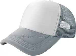 Photo - Men Women Plain Trucker Mesh Hat Snapback Blank Baseballcap