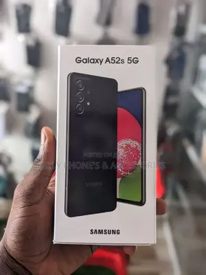 New Samsung Galaxy A52s 5G 128 GB Black
