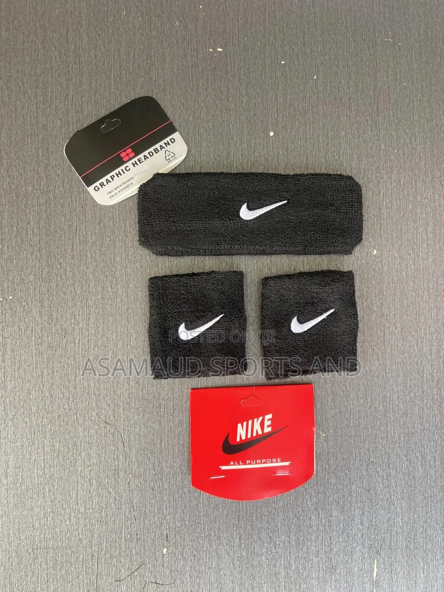 Original Sweat Band for Both Head and Hands Available