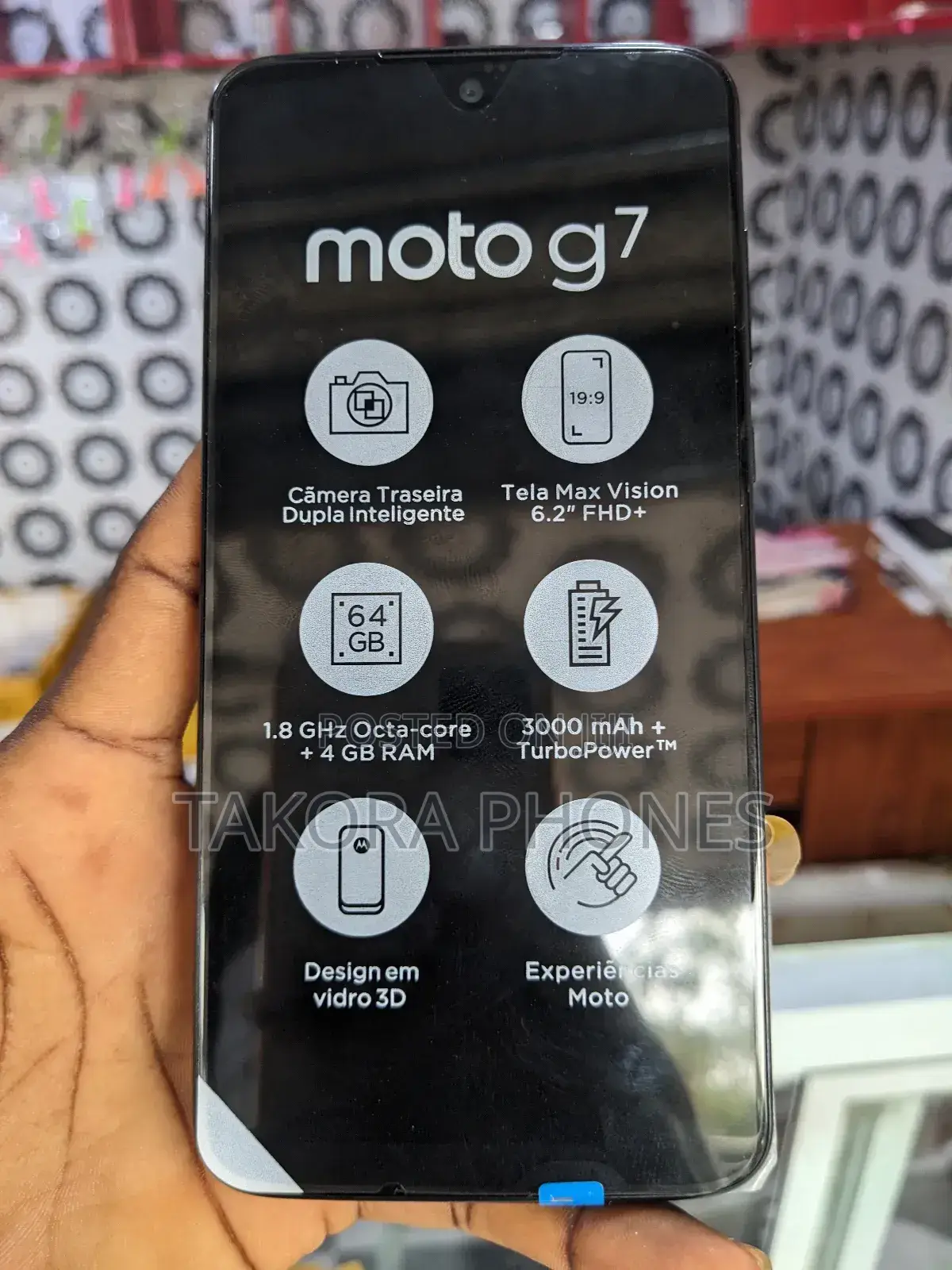 Motorola Moto G7 64 GB Black