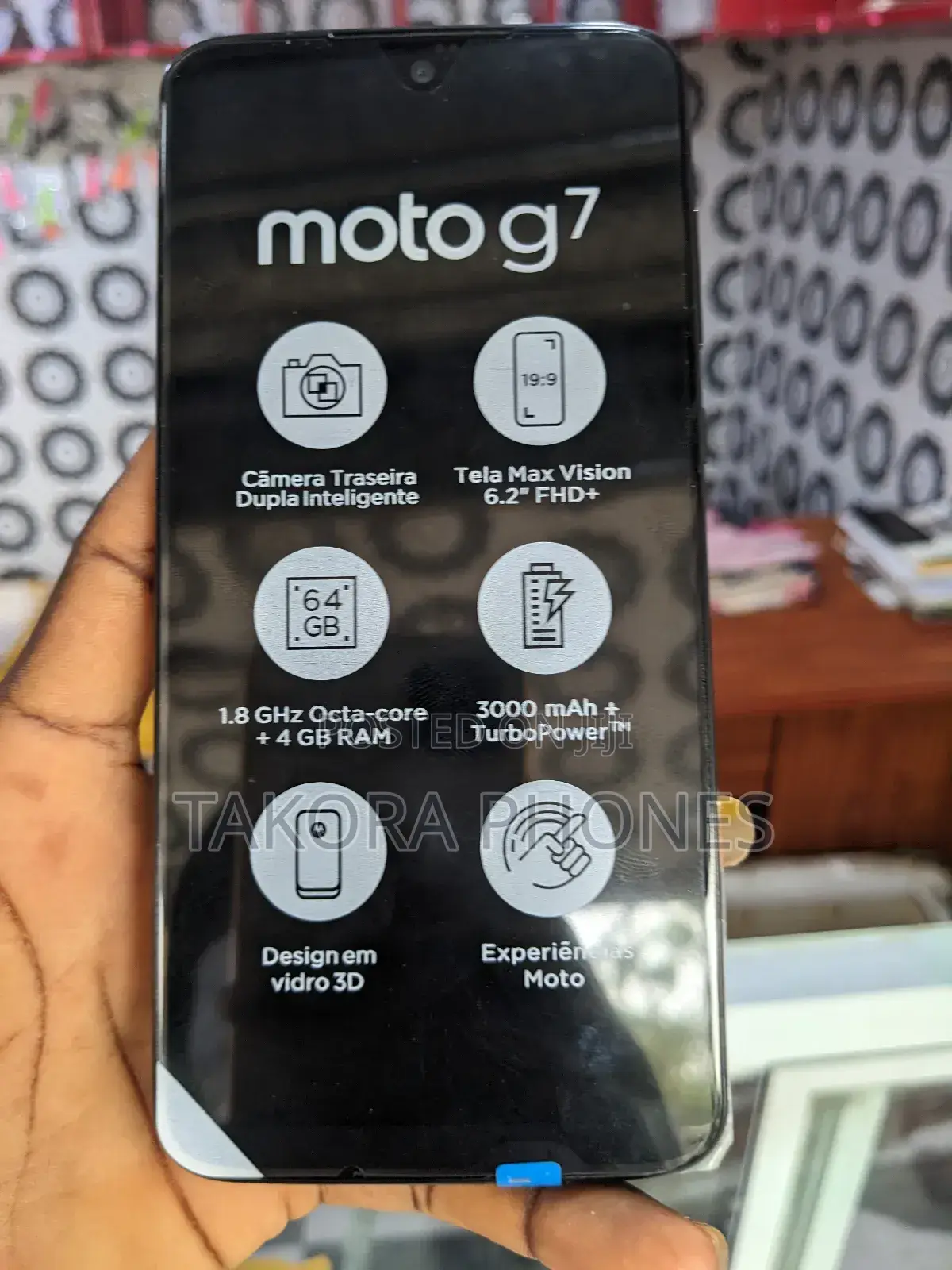 Motorola Moto G7 64 GB Black