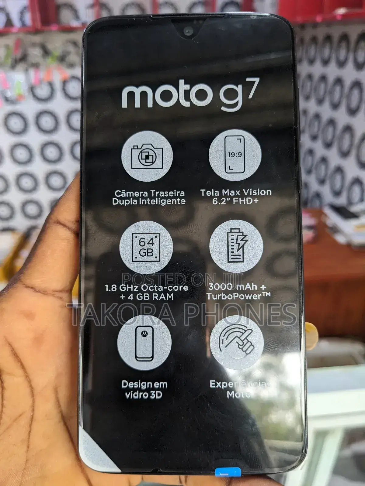 Motorola Moto G7 64 GB Black