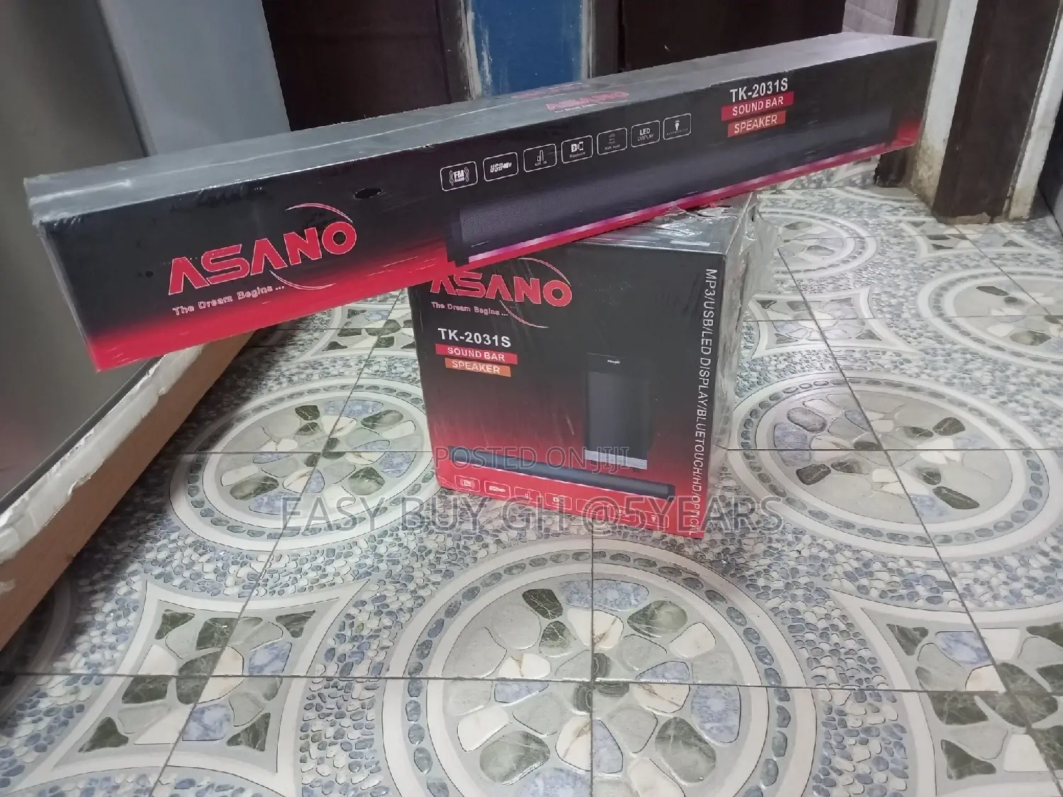 Enjoy Asano Soundbar With Subwoofer Bluetooth Speaker 2031