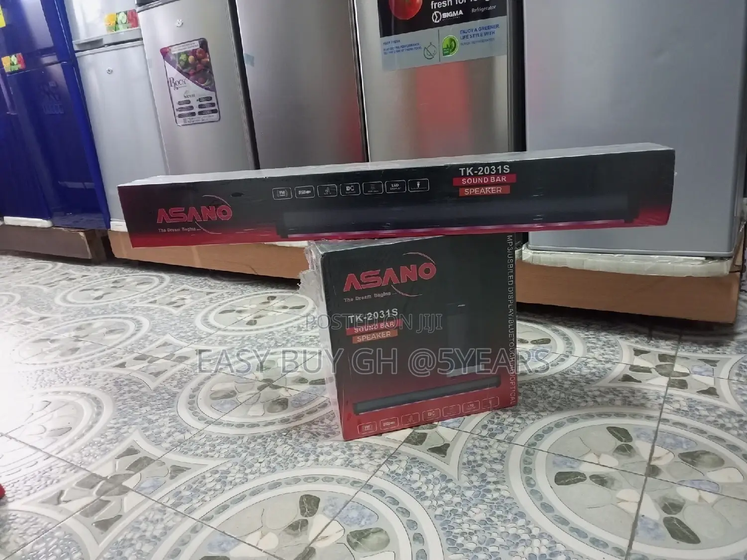 Fantastic Asano Soundbar Speaker TK 2031 +Subwoofer Speaker