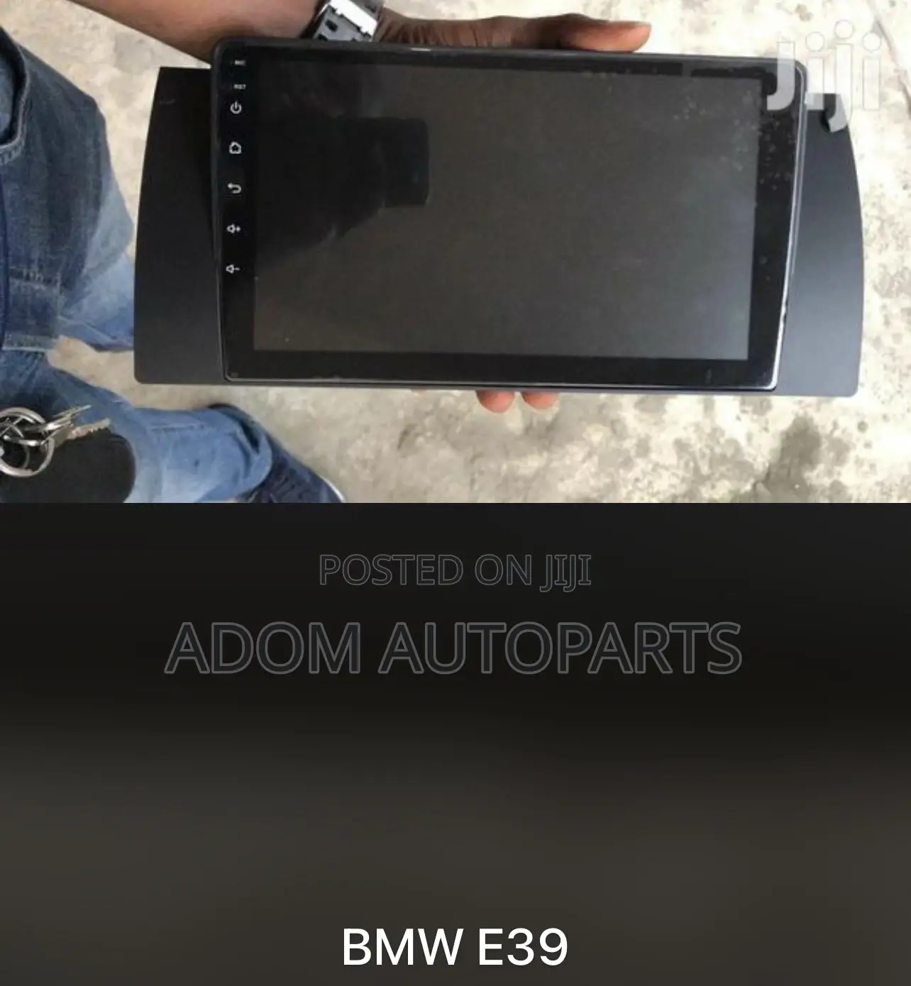 Mercedes Benz E39 Android Screen Tape