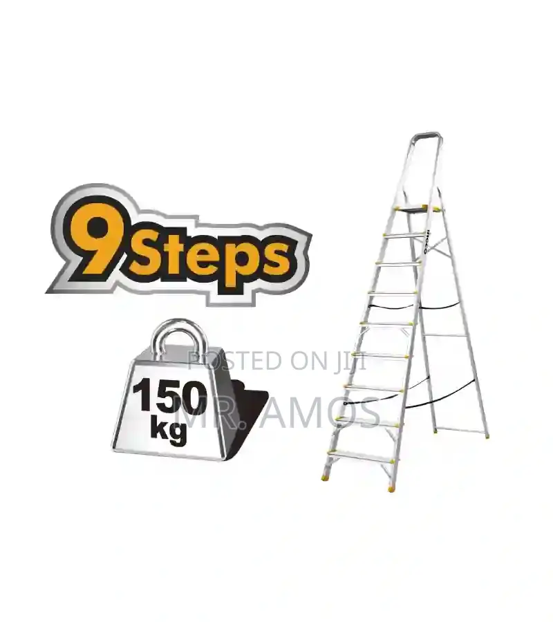 9 Step Household Ladder - Hlad06091