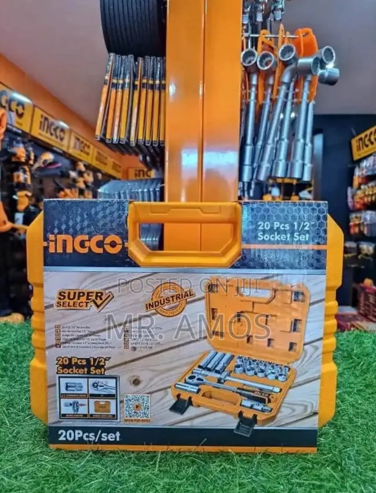 20 Pieces 1/2" Socket Set - Hkts12201
