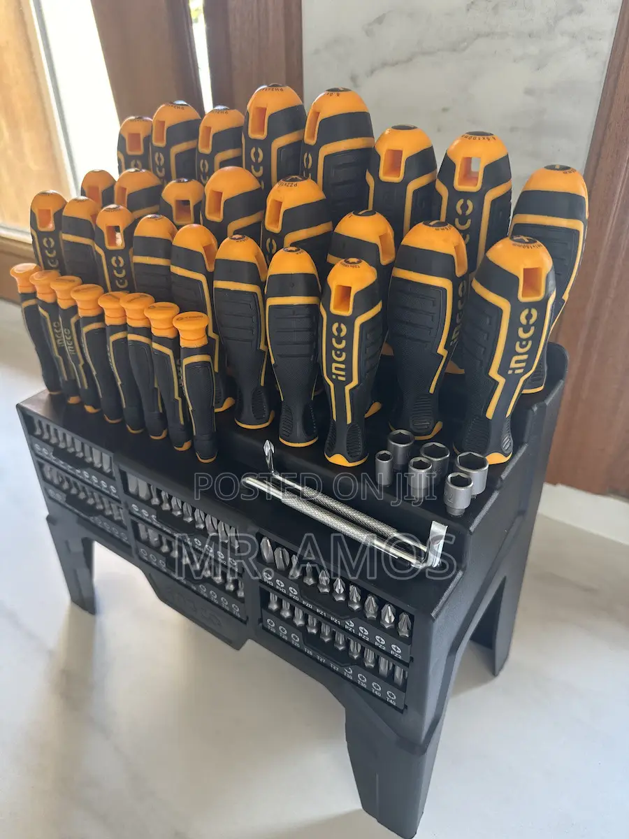 Ingco 100 Pieces Screwdriver Set - Hksd10028