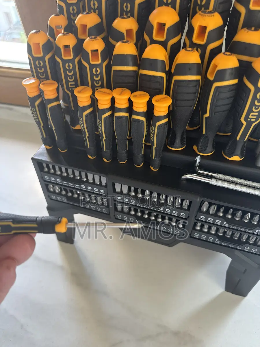 Ingco 100 Pieces Screwdriver Set - Hksd10028