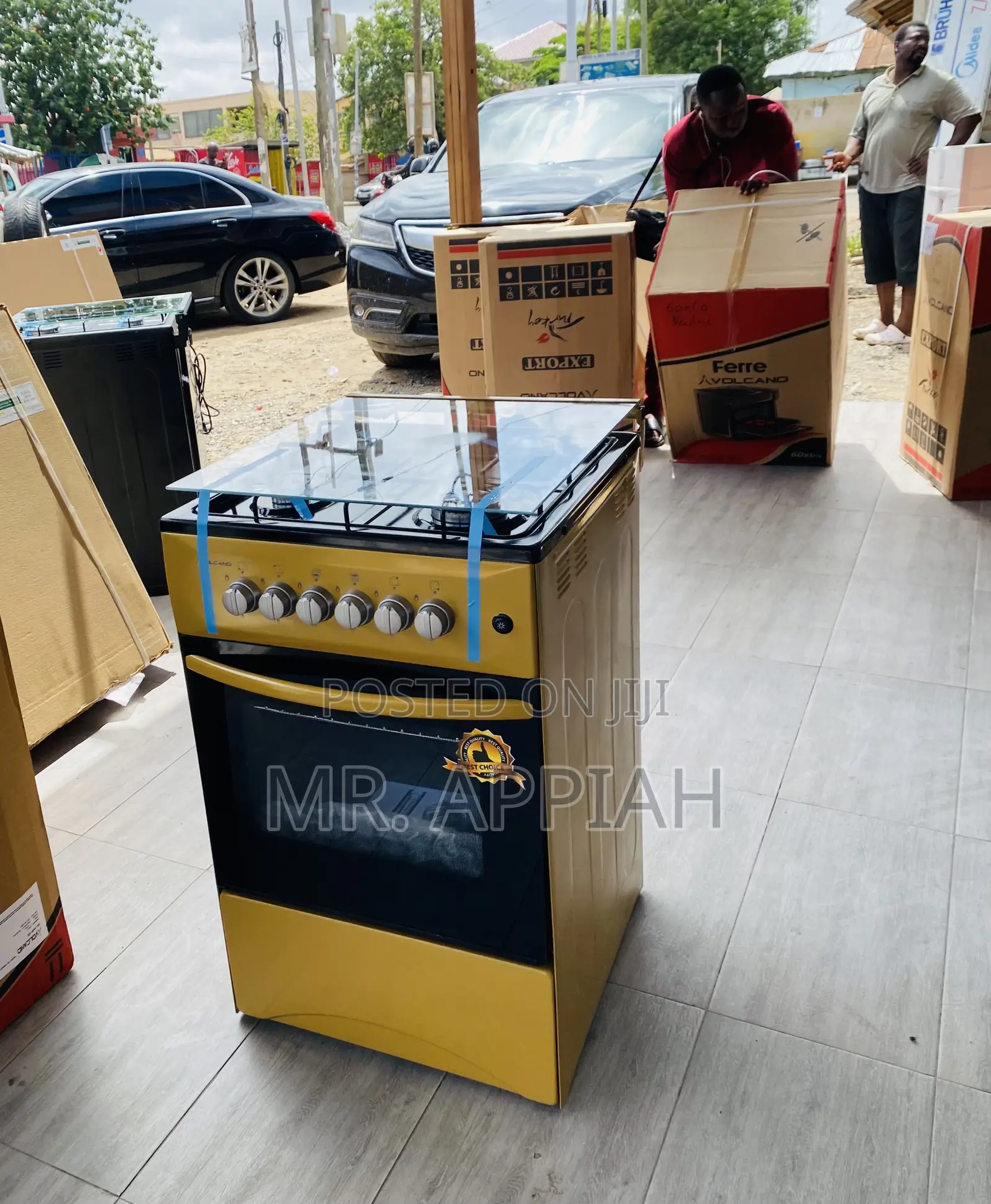 Purchase Volcano 50x50 Oven and Grill 4 Cooker(Gold).