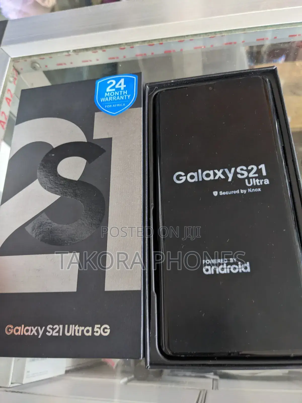 New Samsung Galaxy S21 Ultra 5G 256 GB Black