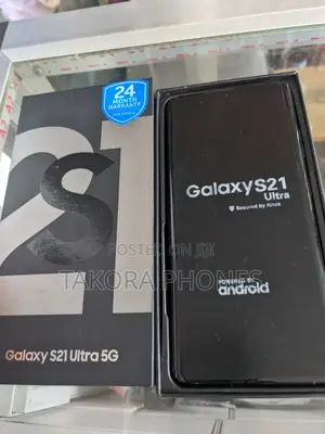 New Samsung Galaxy S21 Ultra 5G 256 GB Black