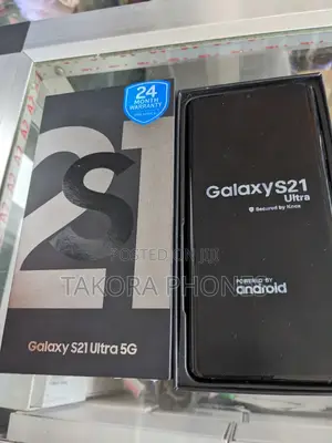 New Samsung Galaxy S21 Ultra 5G 256 GB Black