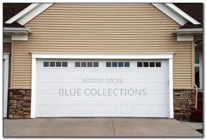 16×8 Garage Door With Fanlight