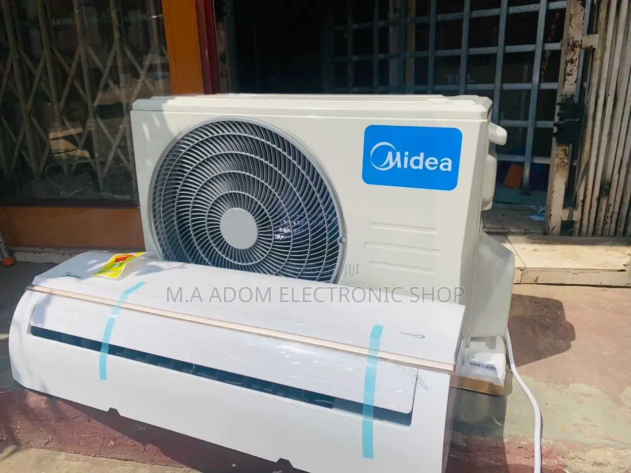 Shop Quality Midea Split Type 2.0hp Air Conditioner(White).
