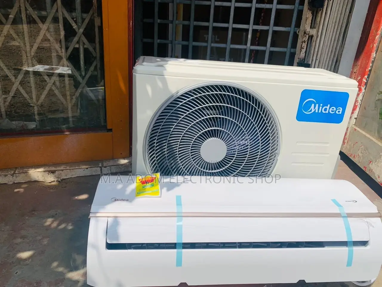 Super Cooling Midea 2.5hp R410 Air Conditioner(White).