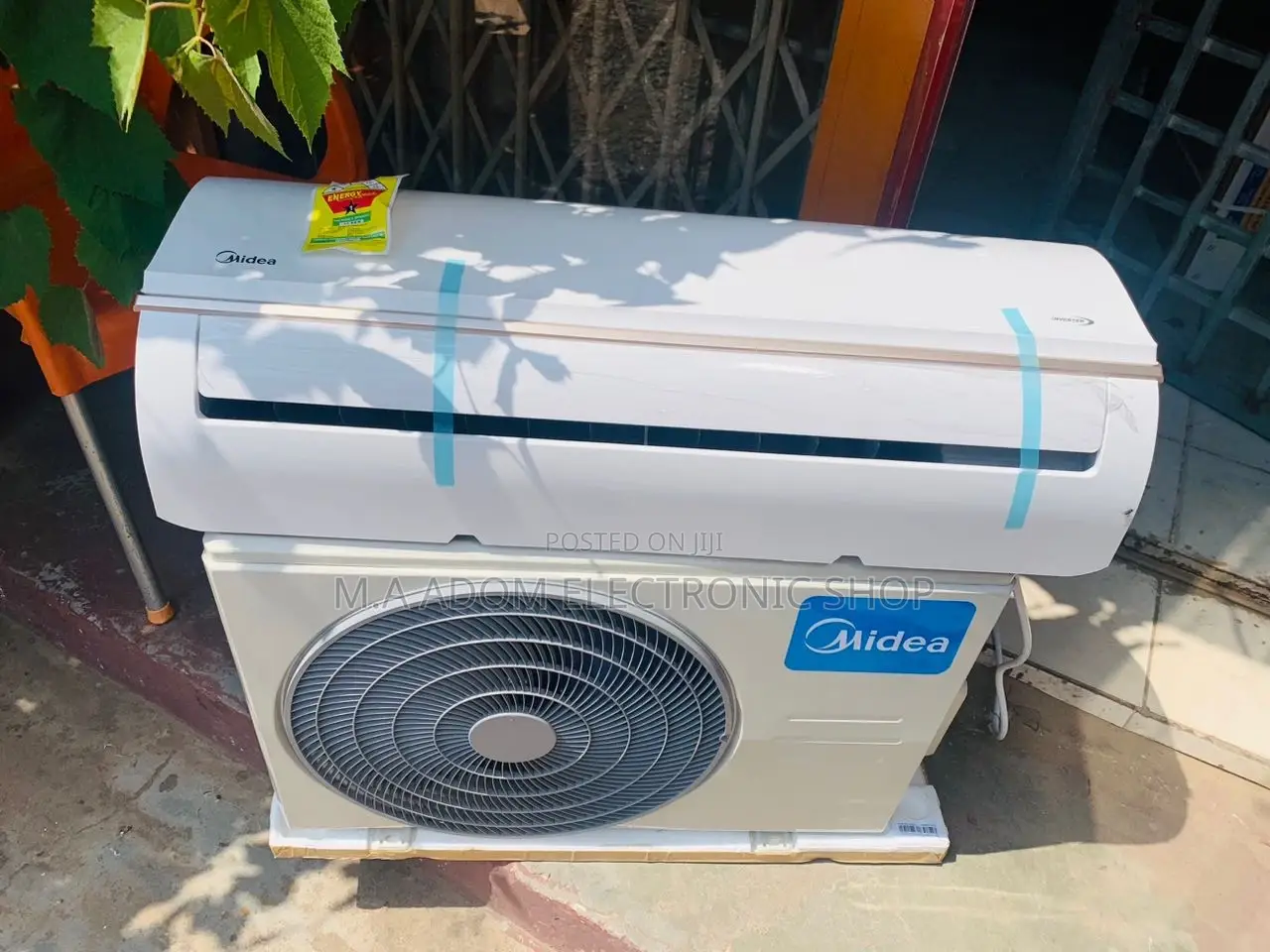 Super Cooling Midea 1.5hp Split Type Inverter Ac(White).