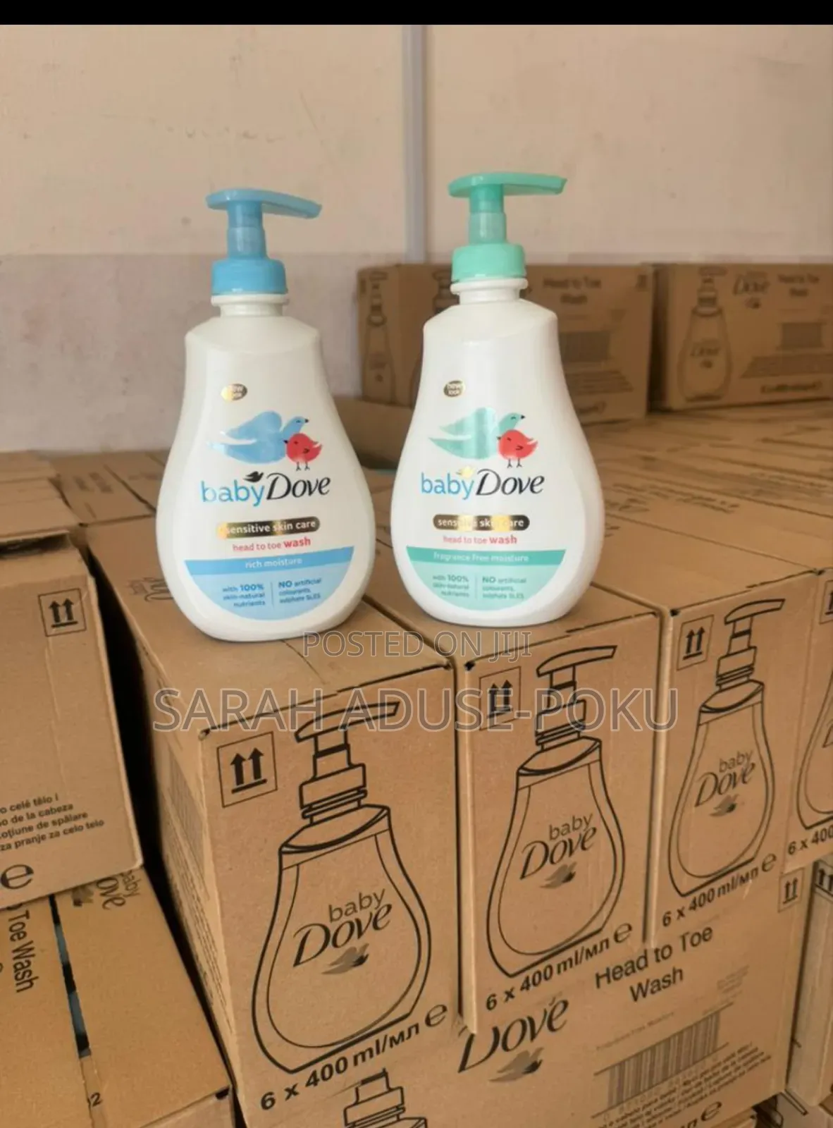 Dove Baby Wash and Lotion