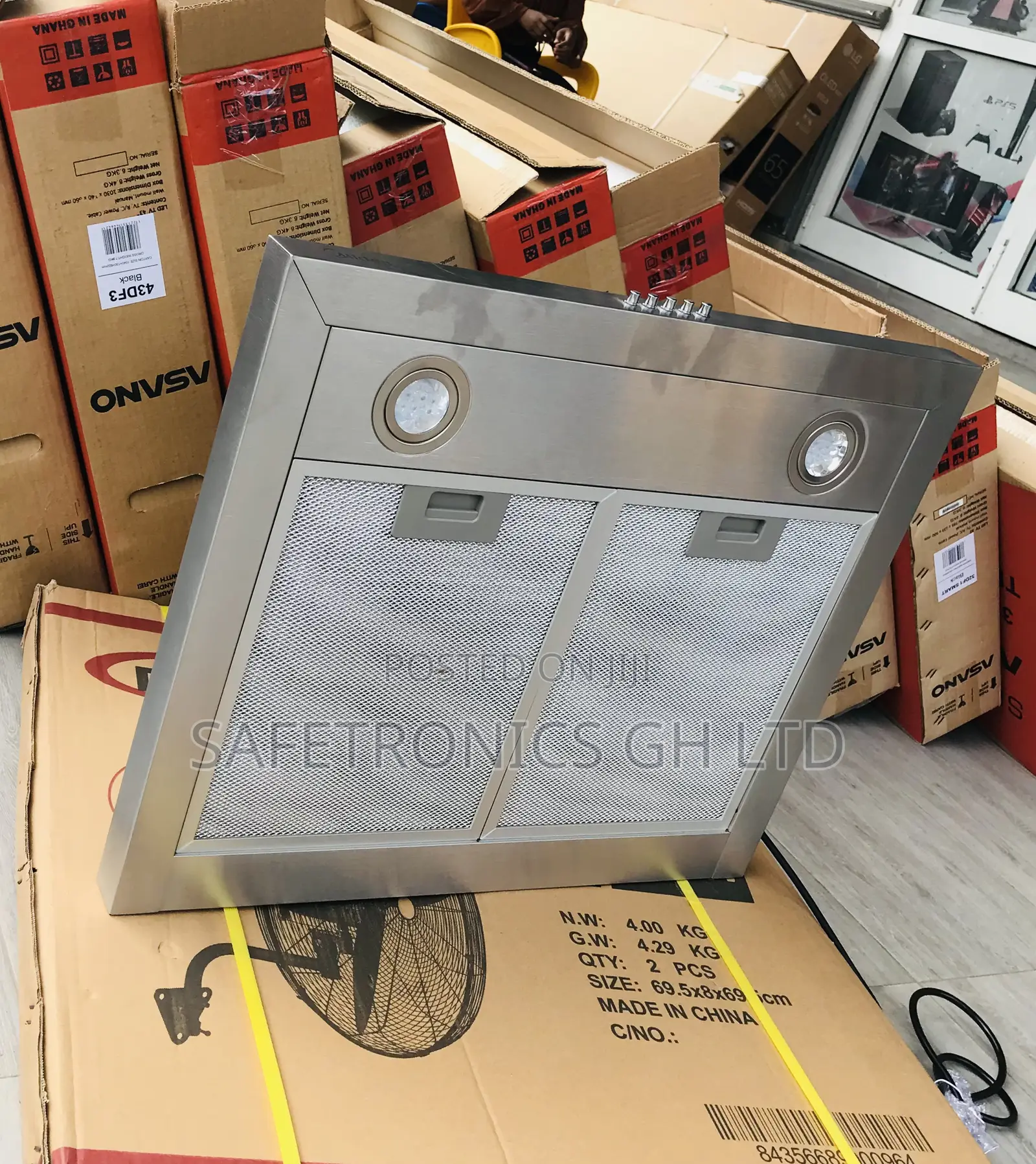 Lastest 60M21 (Gray) 60cm T-Shape Midea Range Hood 