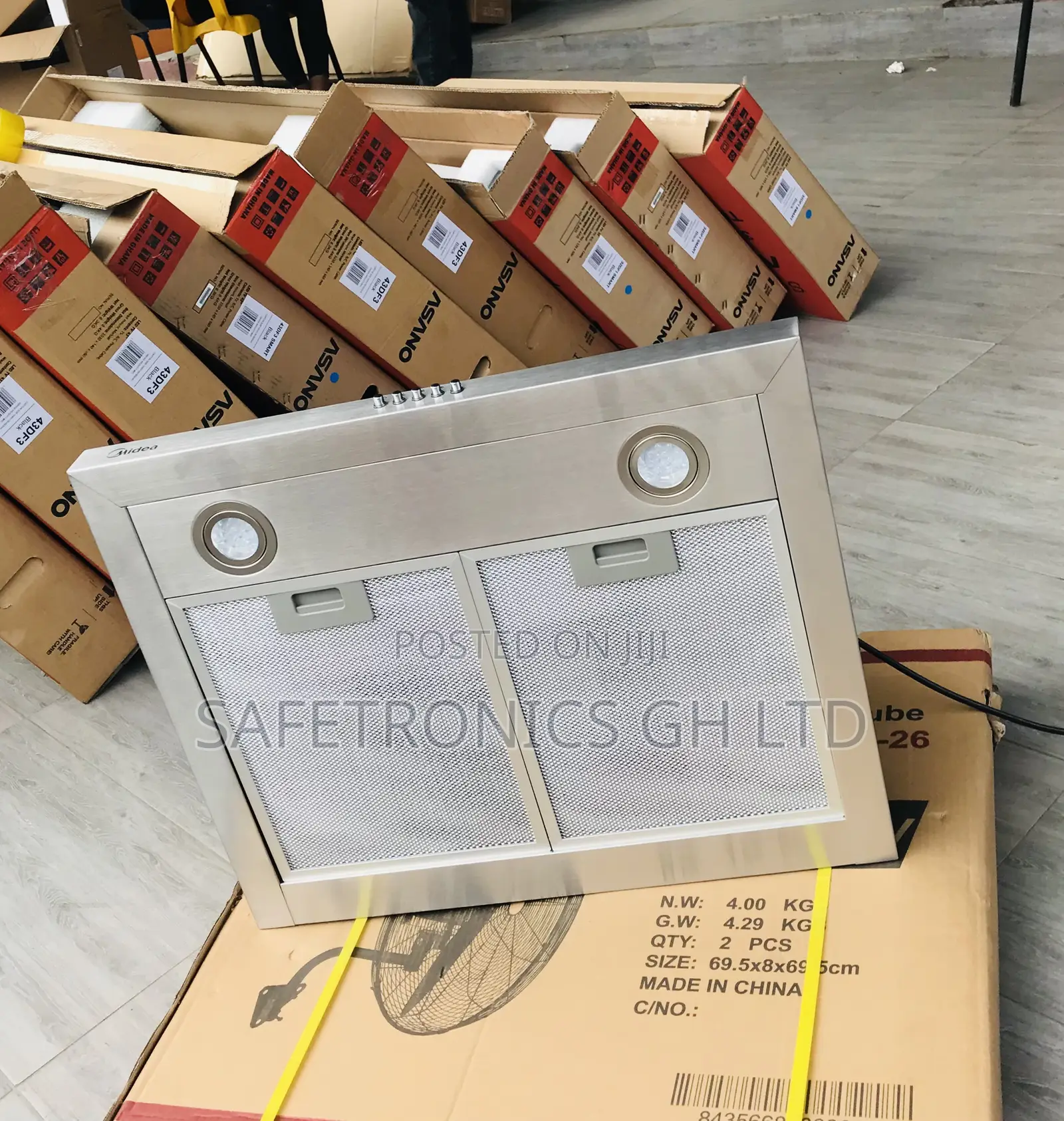 Quality  New Midea T-Shape Range Hood (60M21) 60cm 