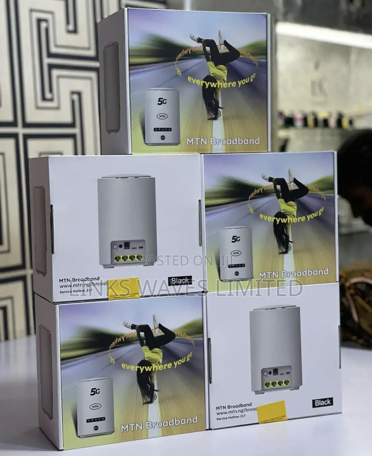 MTN ZLT 5G Turbonet Router With Outstanding Power Bank