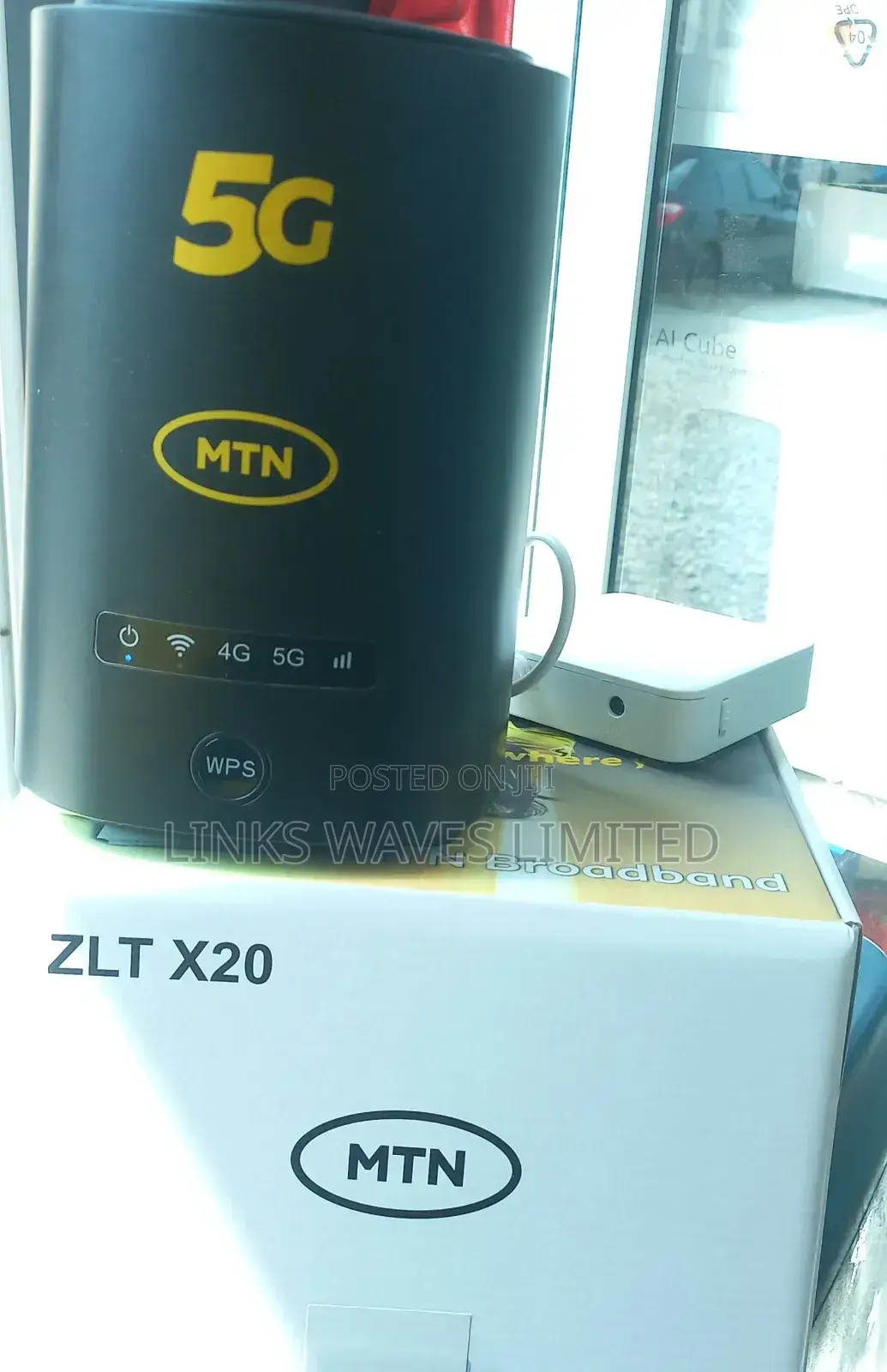 MTN ZLT 5G Turbonet Router With Outstanding Power Bank